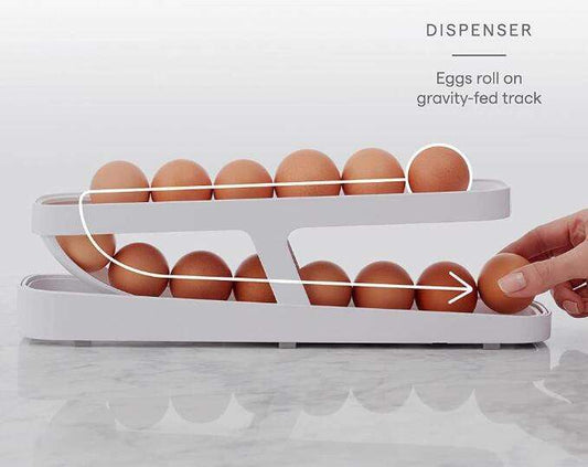 Rolling Tray Egg Dispenser
